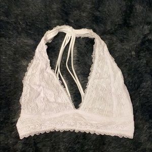 White bralette